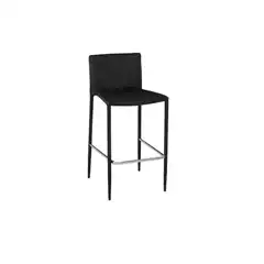 PACK 4 TABURETES TÉBAR SIMILPIEL NEGRO