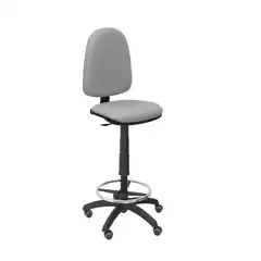 TABURETE AYNA BALI GRIS CLARO RUEDAS DE PARQUÉ T04CPBALI40RP PIQUERAS Y CRESPO