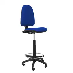 TABURETE AYNA SIMILPIEL AZUL T04CPSPAZ PIQUERAS Y CRESPO