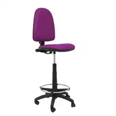 TABURETE AYNA SIMILPIEL MORADO T04CPSPMO PIQUERAS Y CRESPO