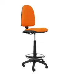 TABURETE AYNA SIMILPIEL NARANJA T04CPSPNA PIQUERAS Y CRESPO