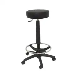 TABURETE TOLOSA SIMILPIEL NEGRO T10SPNE PIQUERAS Y CRESPO