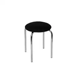 TABURETE NOGUERAS ARAN NEGRO