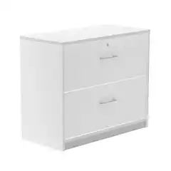 KIT STORE 78x90x45 ARMARIO MELAMINA ESTRUCTURA BLANCA/FRONTALES ROBLE ROCADA