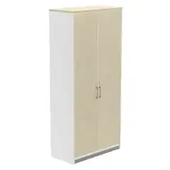 KIT STORE 156x90x45 ARMARIO MELAMINA ESTRUCTURA BLANCA/PUERTAS BLANCO ROCADA