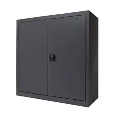 ARMARIO METÁLICO PUERTAS BATIENTES 70X80X45 RAL 9005 ROCADA