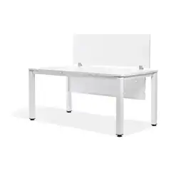 PANEL DIVISOR 45x136 MELAMINA BLANCO (MESA INDIVIDUAL MELAMINA) MESA WORK ROCADA