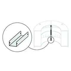 KIT WELCOME ACCESORIO UNIÓN RECEPCION CIRCULAR (2 UDS) ROCADA
