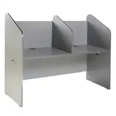 KIT WELCOME CALL CENTER DOBLE ALUMINIO / GRIS ROCADA