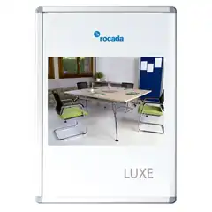 Material MARCOS INFORMATIVOS CLIP DINA4 ROCADA