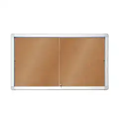 VITRINA PUERTA CORREDERA CORCHO 18xA4 ROCADA