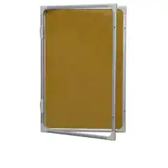 Material VITRINA PUERTA APERTURA HORIZONTAL CORCHO 4xA4 ROCADA