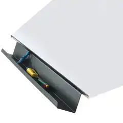 BANDEJA METALICA ARCHIVADORES DE DIBUJO RD-700 NEGRA ROCADA