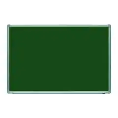 PIZARRA VITRIFICADA VERDE MARCO DE ALUMINIO 180X120 ROCADA