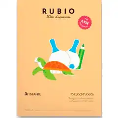 RUBIO VACANCES 3 ANYS INFANTIL CATALUNYA 9788415971917