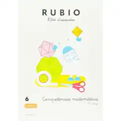 COMPETÈNCIA MATEMÀTICA CAT 6 RUBIO 9788417427054