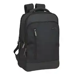 MOCHILA PORTATIL 15,6 COMBI TELA POLIPIEL BUSINESS SAFTA 642100894
