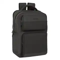 MOCHILA 2 BOLSILLOS PORTATIL 15,6´´+USB BUSINESS GREY 642202377
