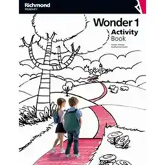 WONDER 1 ACTIVITY BOOK + AB CD RICHMOND SANTILLANA 9788466812344