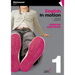 IN MOTION 1 WEBBOOK COMPANION + CD RICHMOND SANTILLANA 9788466813440