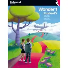 WONDER 1 STUDENT`S BOOK RICHMOND SANTILLANA 9788466817189