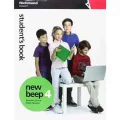 NEW BEEP 4 STUDENT S+READER NACIONAL RICHMOND ISBN 9788466825306