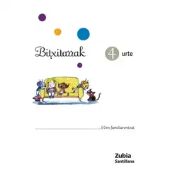 4-1URTE HH BITXITARRAK ED08 ZUBIA ISBN 9788481479324