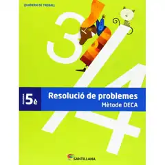 CUADERNO PROBLEMAS METODO DECA 5 PRIMARIA SANTILLANA 9788490471036
