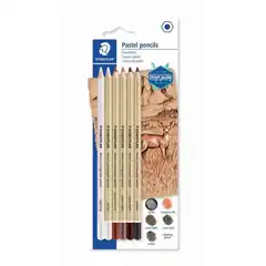 LAPIZ MARS LUMOGRAPH STAEDTLER PASTEL 100P-6 UDS