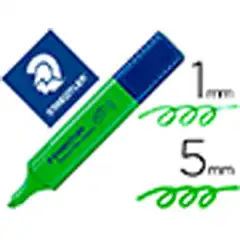Material ROTULADOR TEXTSURFER CLASSIC STAEDTLER VERDE 364-5
