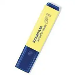 Material ROTULADOR TEXTSURFER CLASSIC STAEDTLER PASTEL AMARILLO 364-C100