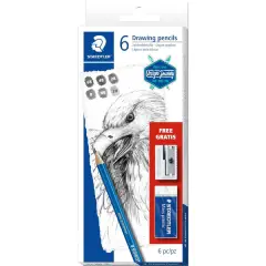 Material LAPIZ MARS LUMOGRAPH GRAFITO STAEDTLER 61 100 C6