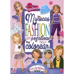 LIBRO SUSAETA MUÑECAS FASHION CON PEGATINAS S3217-1