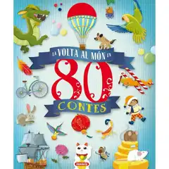 LIBRO SUSAETA LA VOLTA AL MON EN 80 CONTES S8046