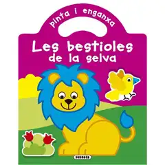 LIBRO SUSAETA  PINTA Y ENGANXA LES BESTIOLES S8055-2