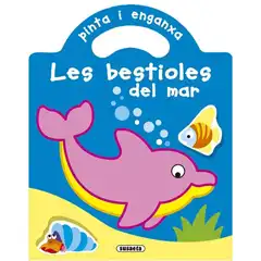 LIBRO SUSAETA  PINTA Y ENGANXA LES BESTIOLES S8055-4