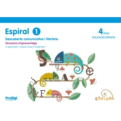 Descoberta comunicativa i literaria 4 anys Espiral ProDigi TEIDE 9788430700172