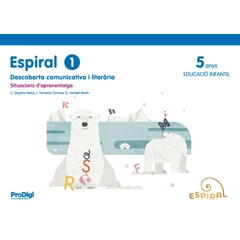 Descoberta comunicativa i literaria 5 anys Espiral ProDigi TEIDE 9788430700219