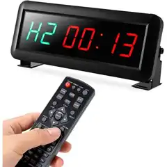 Material TEMPORIZADOR PANTALLA LED CON CONTROL REMOTO VOLUMEN AJUSTABLE