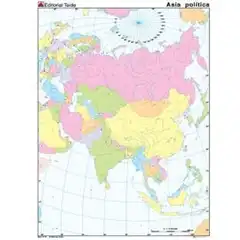 MM. ASIA POLITICO (COLOR) TEIDE 9788430771707