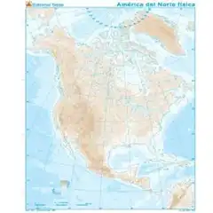 MM. AMERICA DEL NORTE FISICO TEIDE 9788430771844