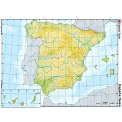 MM. ESPAÑA FISICO (COLOR) TEIDE 9788430771974