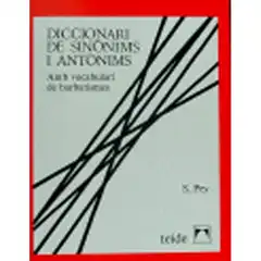 Material DICCIONARI DE SINONIMS I ANTONIMS (EDIC.ECO) TEIDE 9788430773299