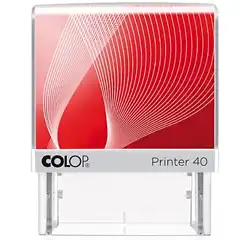 Material SELLO AUTOMATICO PERSONALIZADO NEGRO PRINTER 40