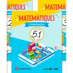 MATEMATIQUES COMPETENCIALS 5ºEP CATALAN 19 ZOOM VICENS VIVES 9788468263298