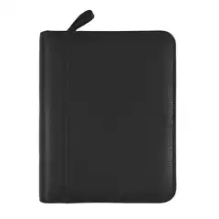 AGENDA ANILLAS OPEN CREMALLERA PIEL ANDREA 500 SEMANA VISTA NEGRO