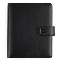 AGENDA ANILLAS OPEN PIEL JACK 500 SEMANA VISTA NEGRO