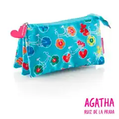 Material PORTATODO TRIPLE BICICLETAS 210 X 110 X 35 MM ARP AGATHA RUIZ DE LA PRADA 18105