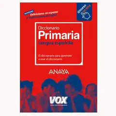 Material DICCIONARIO VOX DE PRIMARIA ANAYA VOX 9788471539724