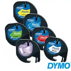 Material CINTA PLASTICO DYMO LETRATAG 12MMX4M. NEGRO/AMARILLO (S0721620)